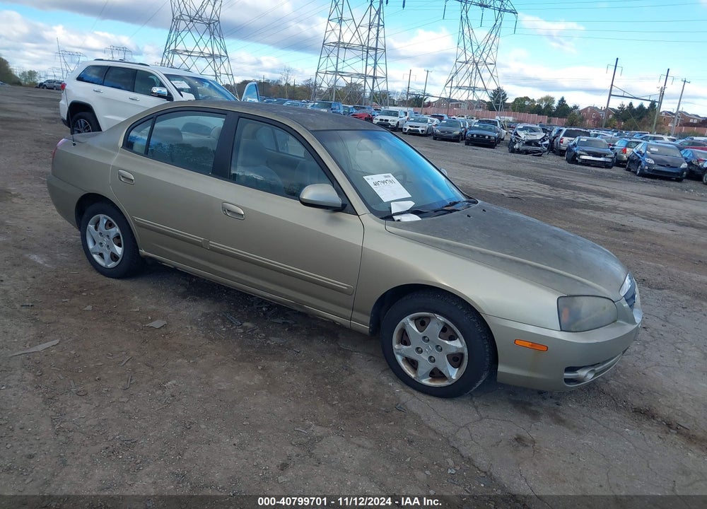 2005 HYUNDAI ELANTRA GLS/GT VIN: KMHDN46D65U989793