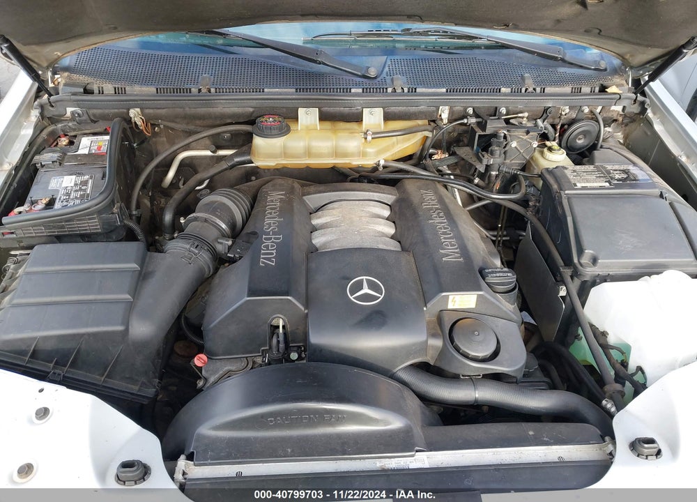 2002 MERCEDES-BENZ ML 320 VIN: 4JGAB54E72A305926