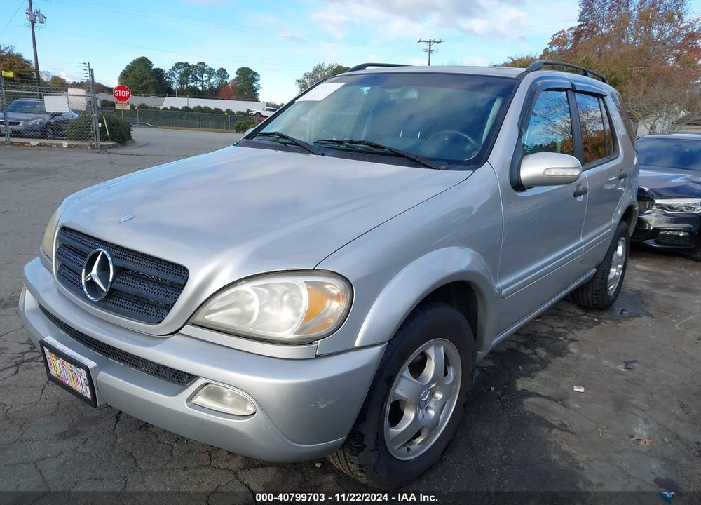 2002 MERCEDES-BENZ ML 320 VIN: 4JGAB54E72A305926