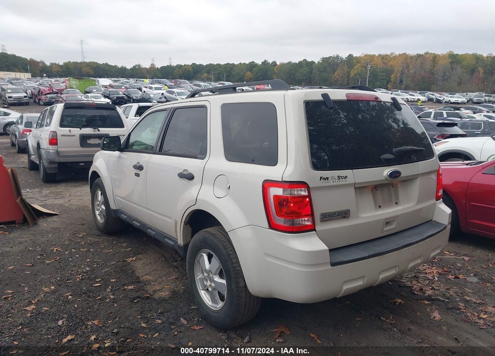 2012 FORD ESCAPE XLT VIN: 1FMCU9D76CKB95216
