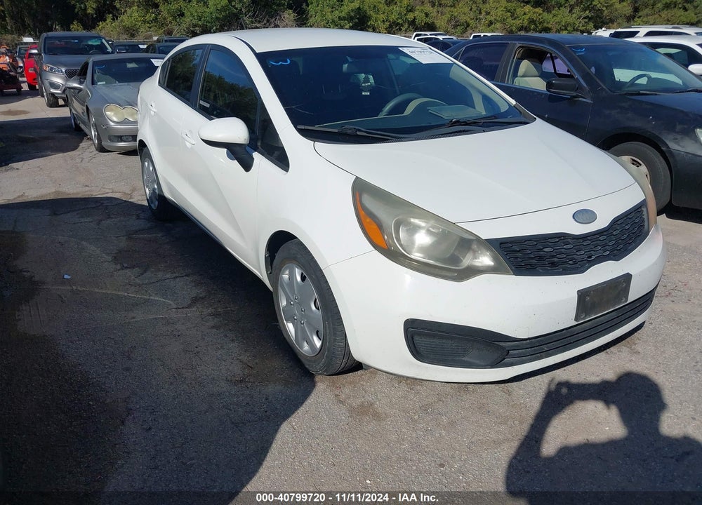 2013 KIA RIO LX VIN: KNADM4A37D6204638