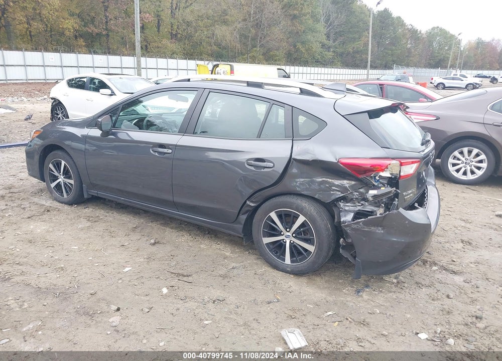 2019 SUBARU IMPREZA 2.0I PREMIUM VIN: 4S3GTAD65K3761067