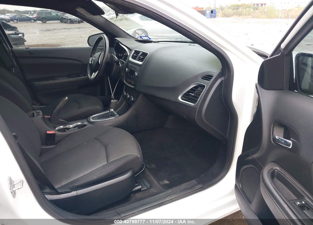 2013 DODGE AVENGER SXT VIN: 1C3CDZCB4DN581275