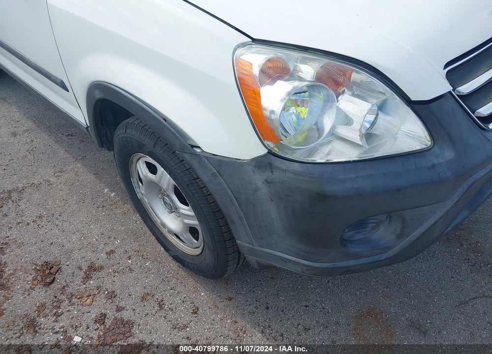 2006 HONDA CR-V LX VIN: SHSRD685X6U408748