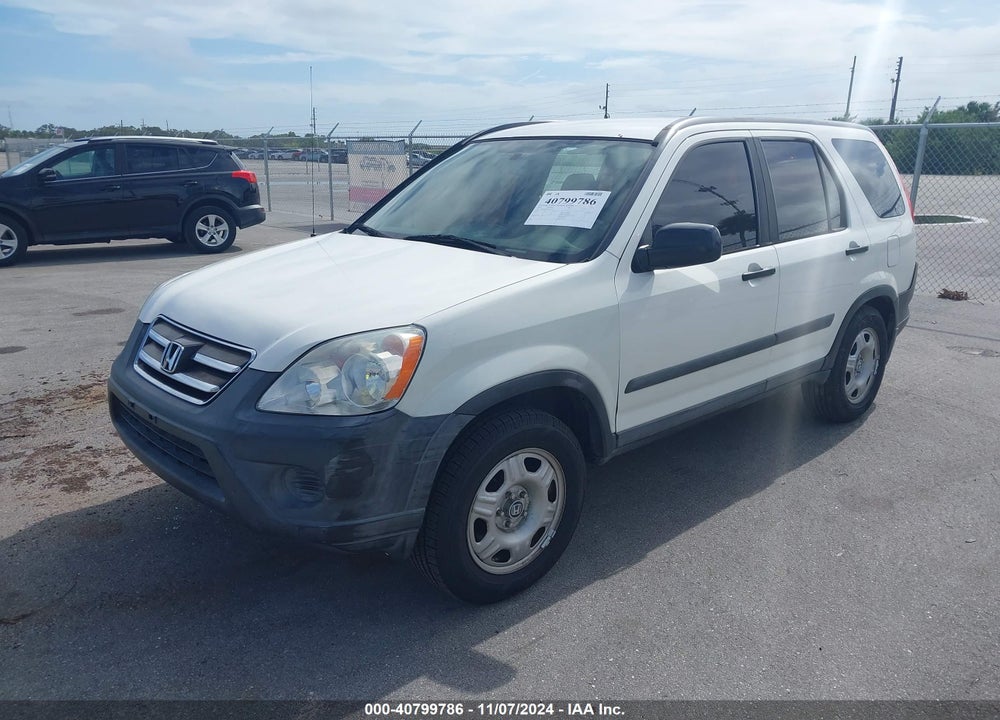 2006 HONDA CR-V LX VIN: SHSRD685X6U408748