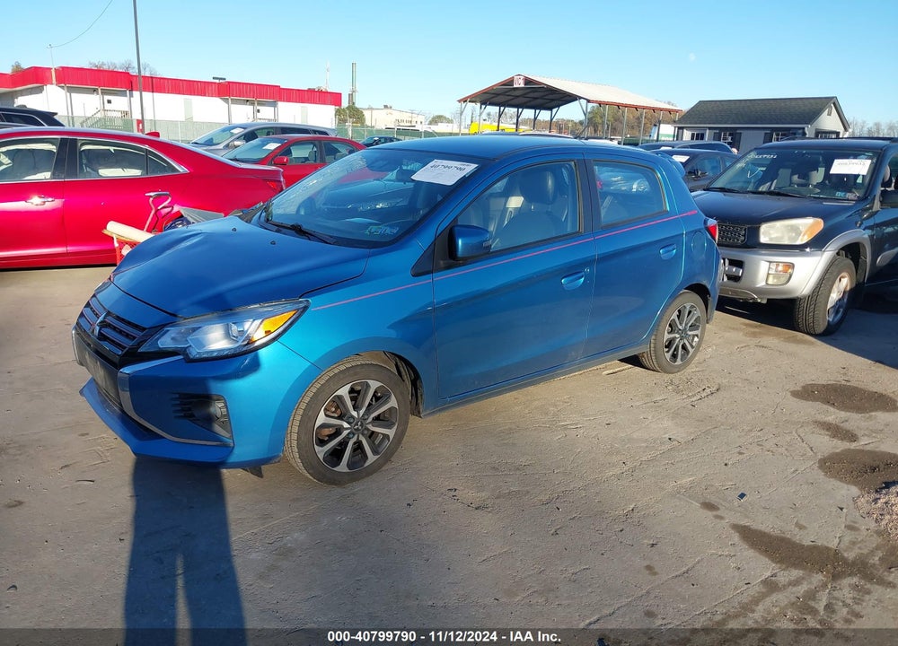 2021 MITSUBISHI MIRAGE SE VIN: ML32AWHJ1MH007085