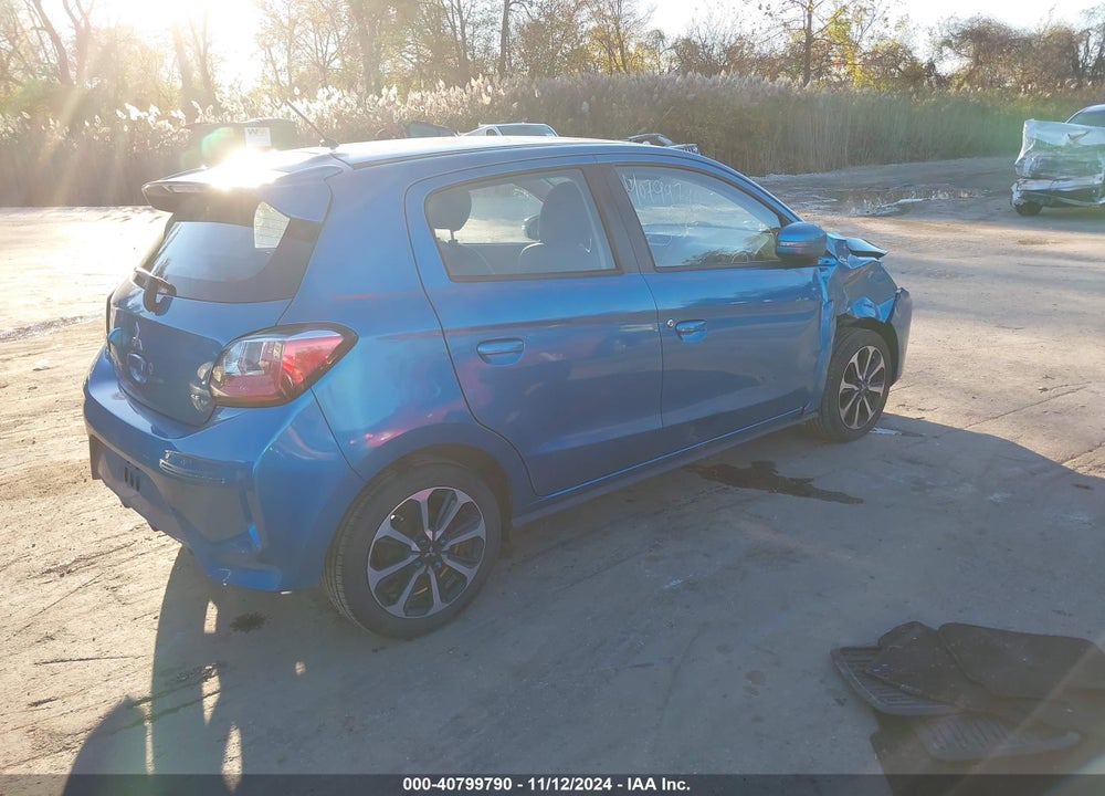 2021 MITSUBISHI MIRAGE SE VIN: ML32AWHJ1MH007085