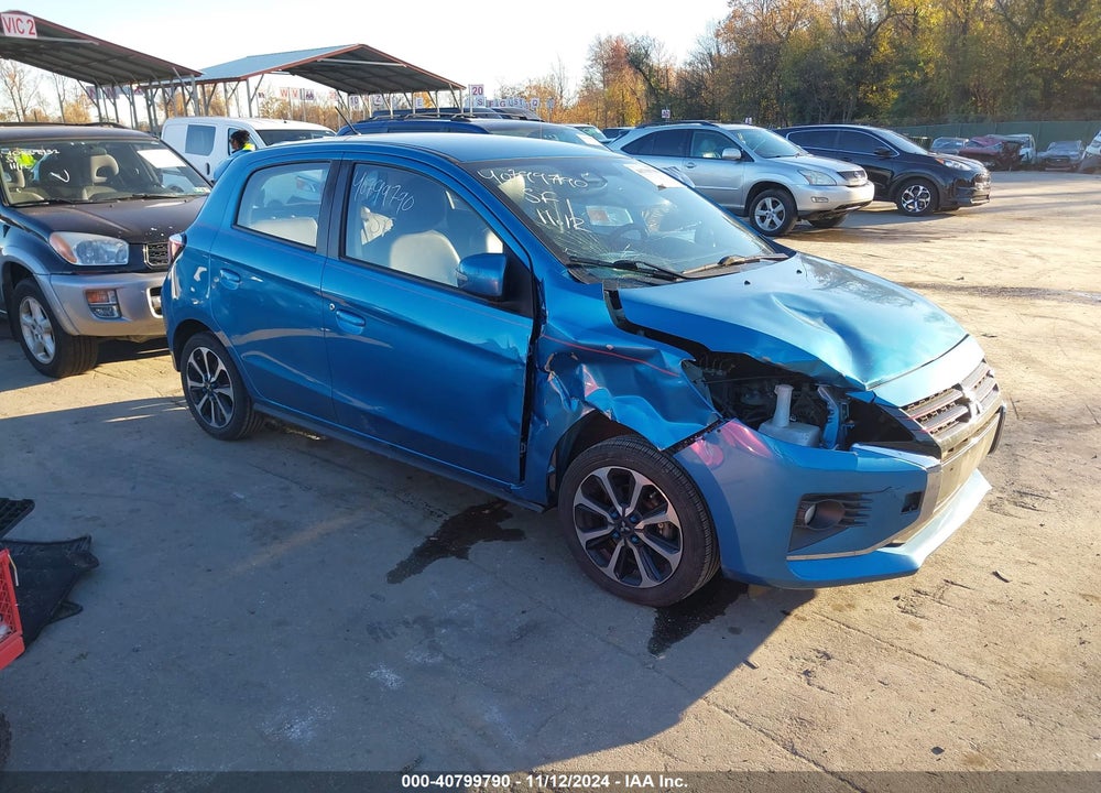 2021 MITSUBISHI MIRAGE SE VIN: ML32AWHJ1MH007085