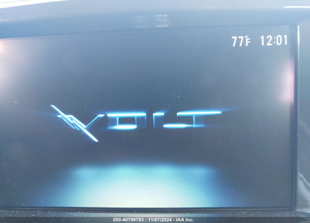 2012 CHEVROLET VOLT VIN: 1G1RD6E49CU116541