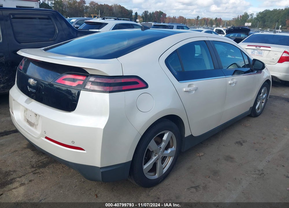 2012 CHEVROLET VOLT VIN: 1G1RD6E49CU116541