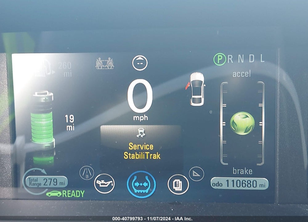 2012 CHEVROLET VOLT VIN: 1G1RD6E49CU116541