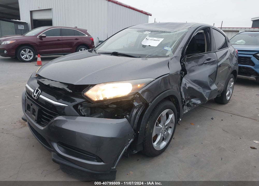 2018 HONDA HR-V LX VIN: 3CZRU5H32JG704649
