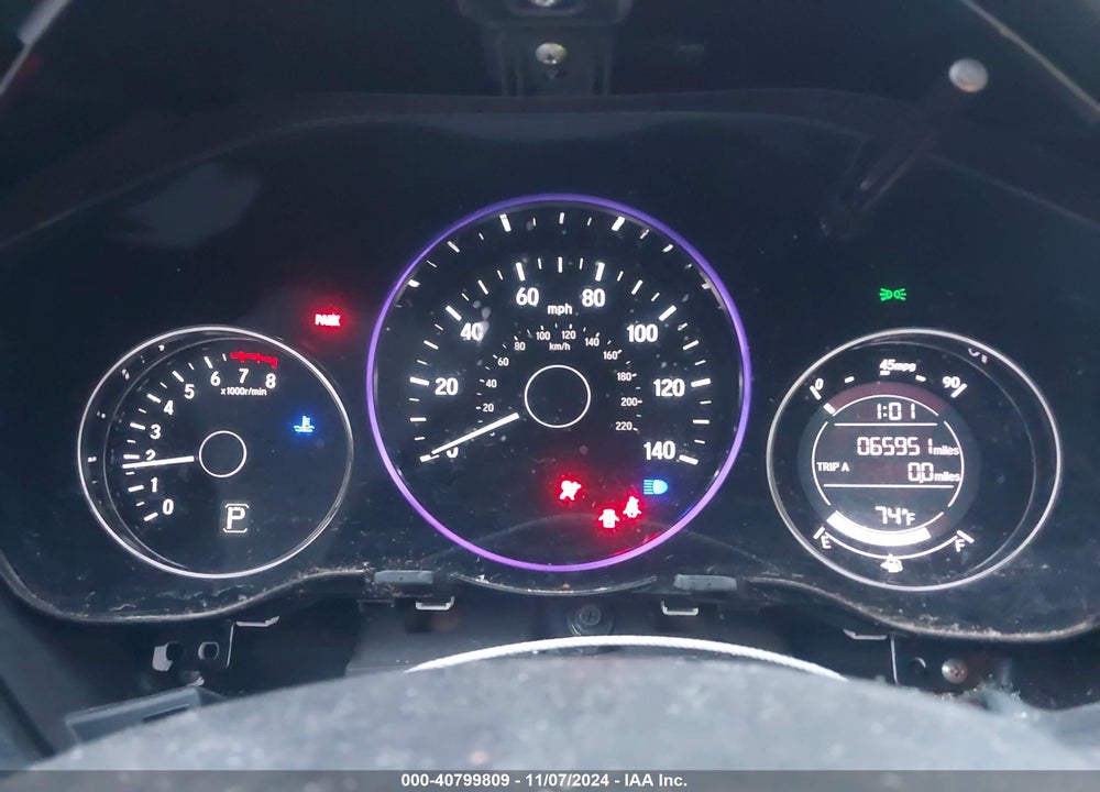 2018 HONDA HR-V LX VIN: 3CZRU5H32JG704649