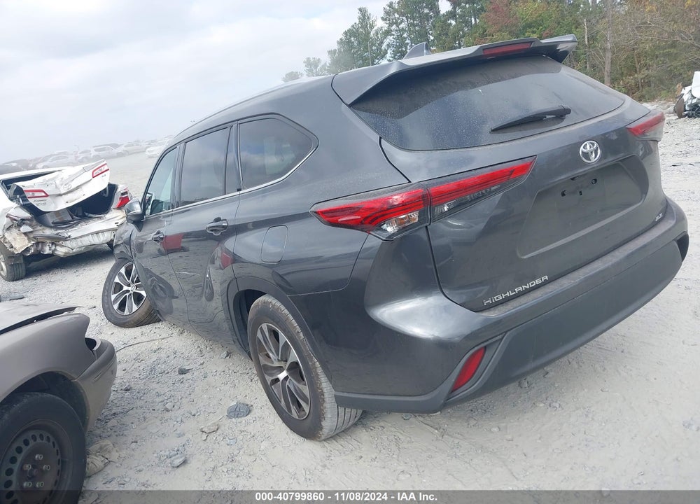 2020 TOYOTA HIGHLANDER XLE VIN: 5TDGZRAH5LS007315