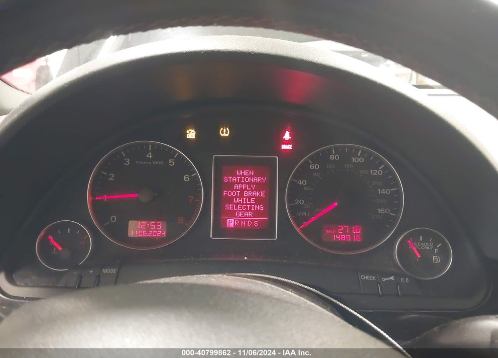 2008 AUDI A4 2.0T VIN: WAUEF78E58A034547