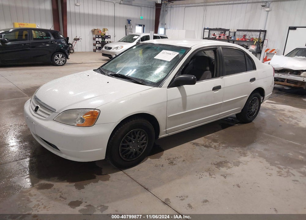 2001 HONDA CIVIC VIN: 2HGES16571H516332