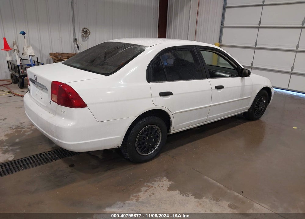 2001 HONDA CIVIC VIN: 2HGES16571H516332