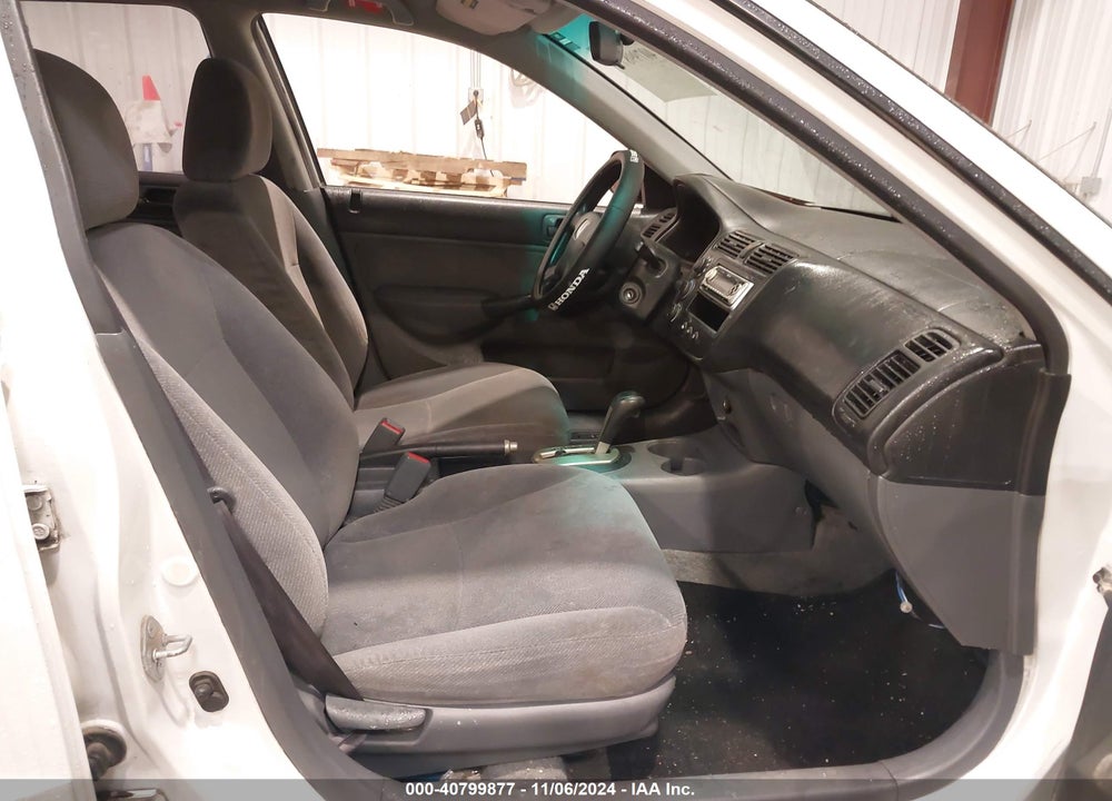2001 HONDA CIVIC VIN: 2HGES16571H516332