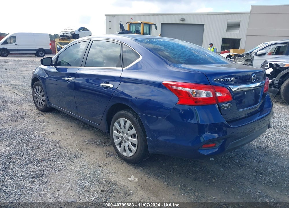 2018 NISSAN SENTRA S VIN: 3N1AB7AP9JY334685