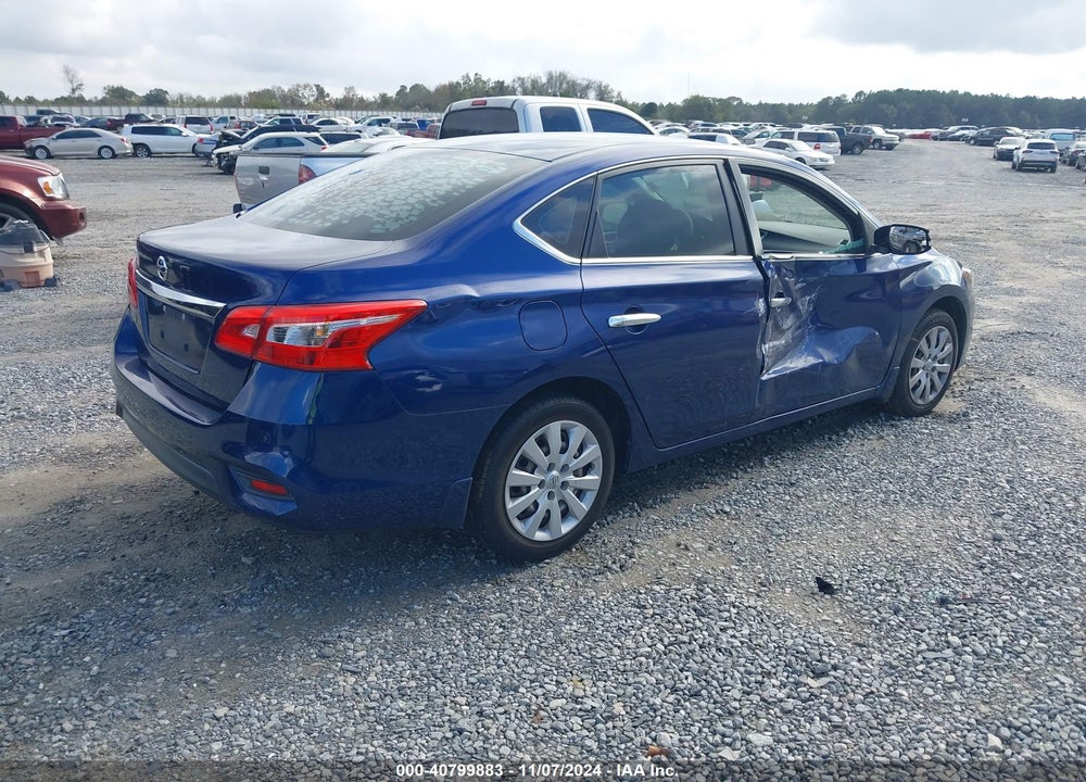 2018 NISSAN SENTRA S VIN: 3N1AB7AP9JY334685