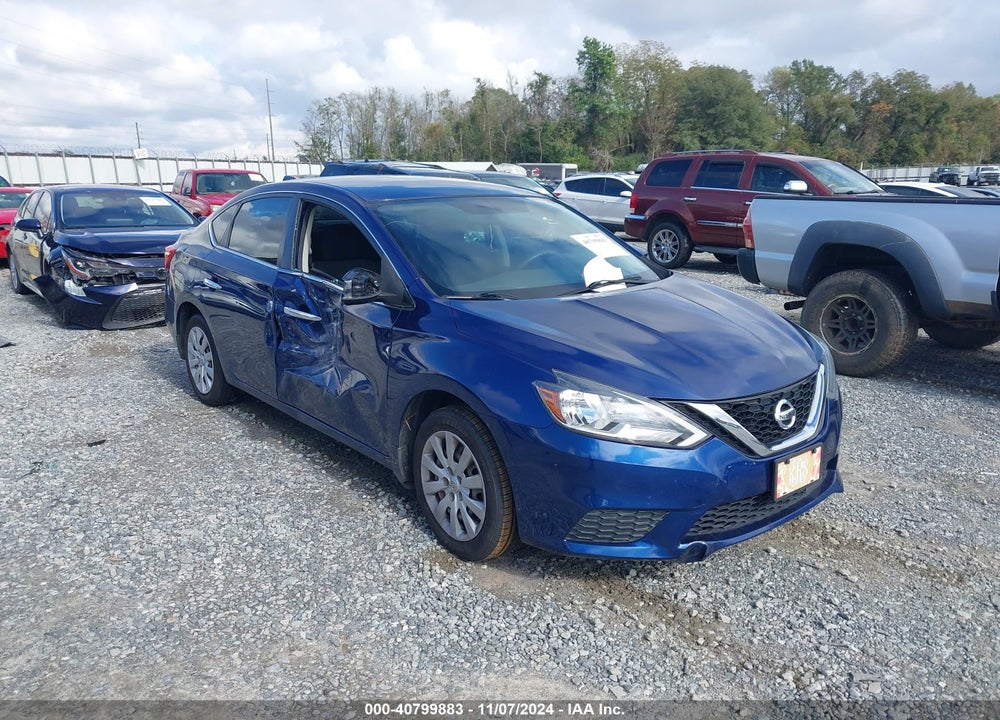 2018 NISSAN SENTRA S VIN: 3N1AB7AP9JY334685