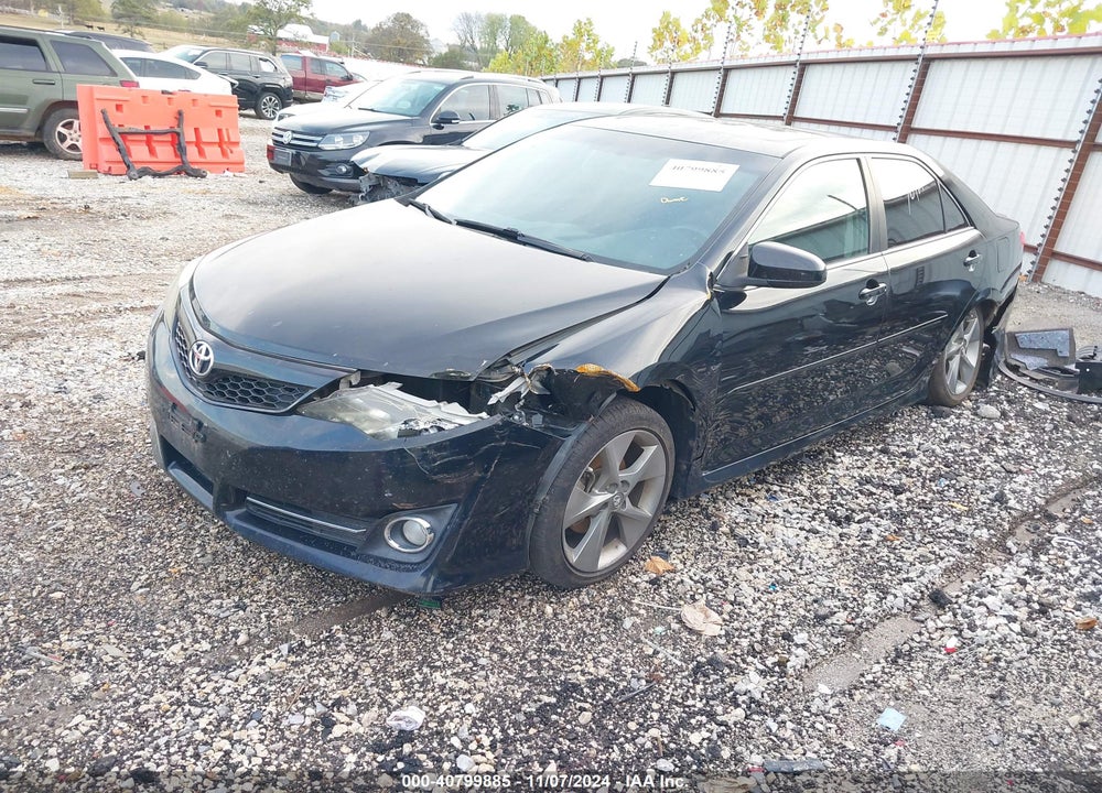 2012 TOYOTA CAMRY SE V6 VIN: 4T1BK1FKXCU014174