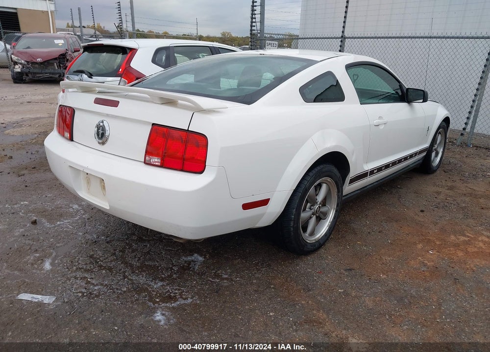 2006 FORD MUSTANG V6 VIN: 1ZVFT80N965203022