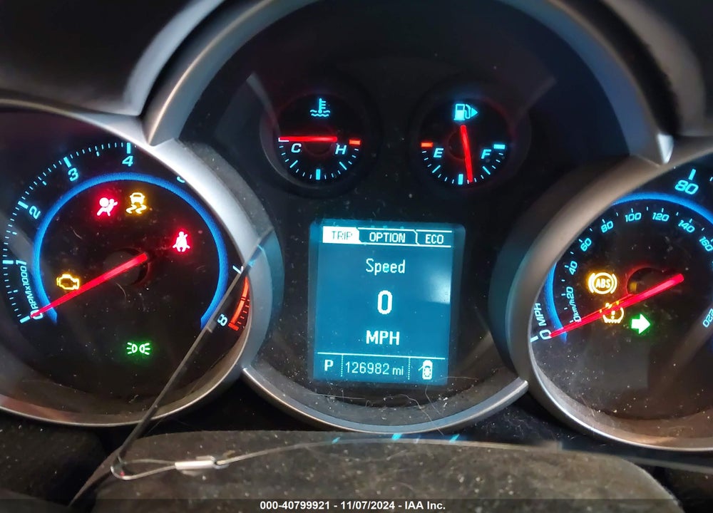 2013 CHEVROLET CRUZE ECO AUTO VIN: 1G1PH5SB4D7236045