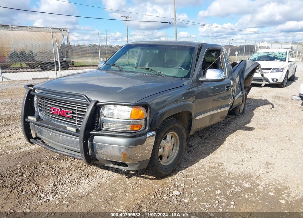 2002 GMC SIERRA 1500 SLE VIN: 2GTEK19T721349568