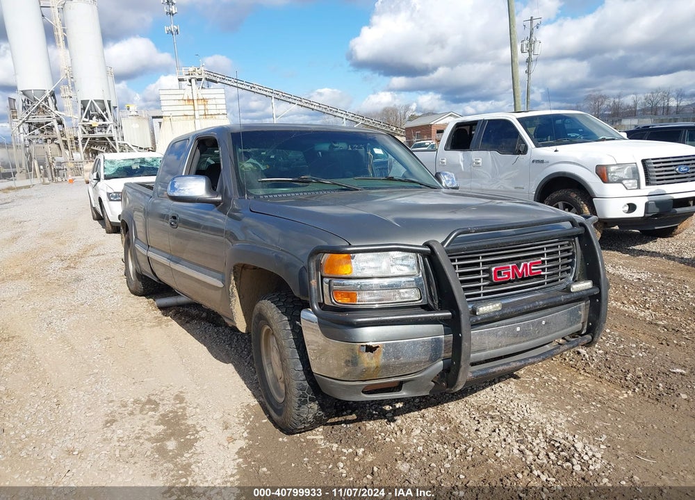 2002 GMC SIERRA 1500 SLE VIN: 2GTEK19T721349568