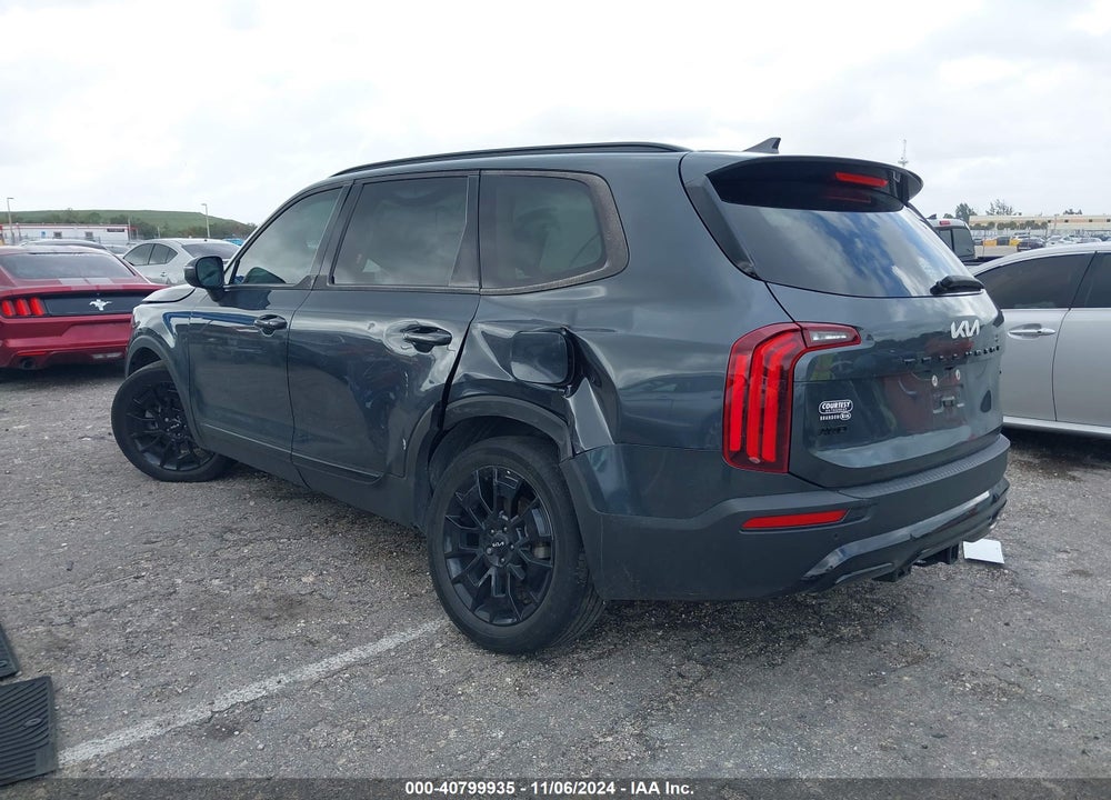 2022 KIA TELLURIDE EX VIN: 5XYP3DHC8NG270526