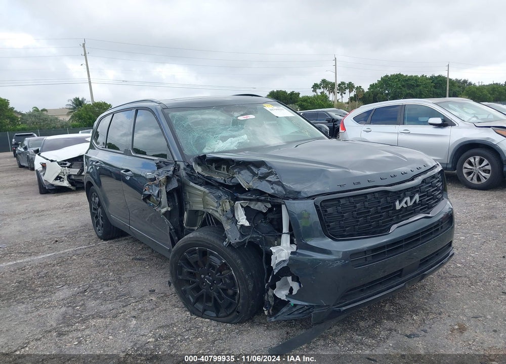 2022 KIA TELLURIDE EX VIN: 5XYP3DHC8NG270526