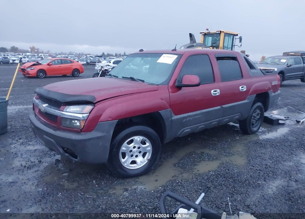2004 CHEVROLET AVALANCHE 1500 VIN: 3GNEK12T84G233386