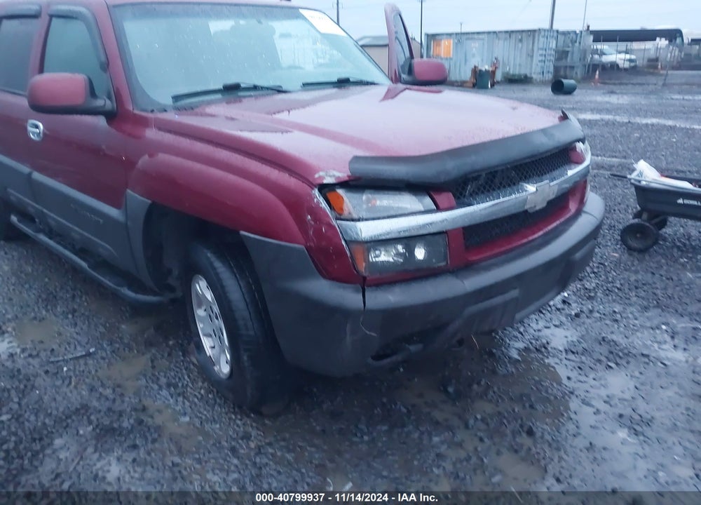 2004 CHEVROLET AVALANCHE 1500 VIN: 3GNEK12T84G233386
