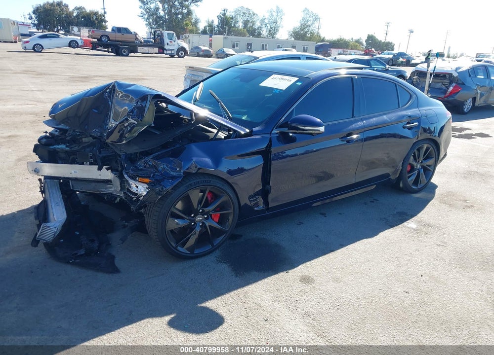 2023 GENESIS G70 3.3T RWD VIN: KMTG54TE8PU125248