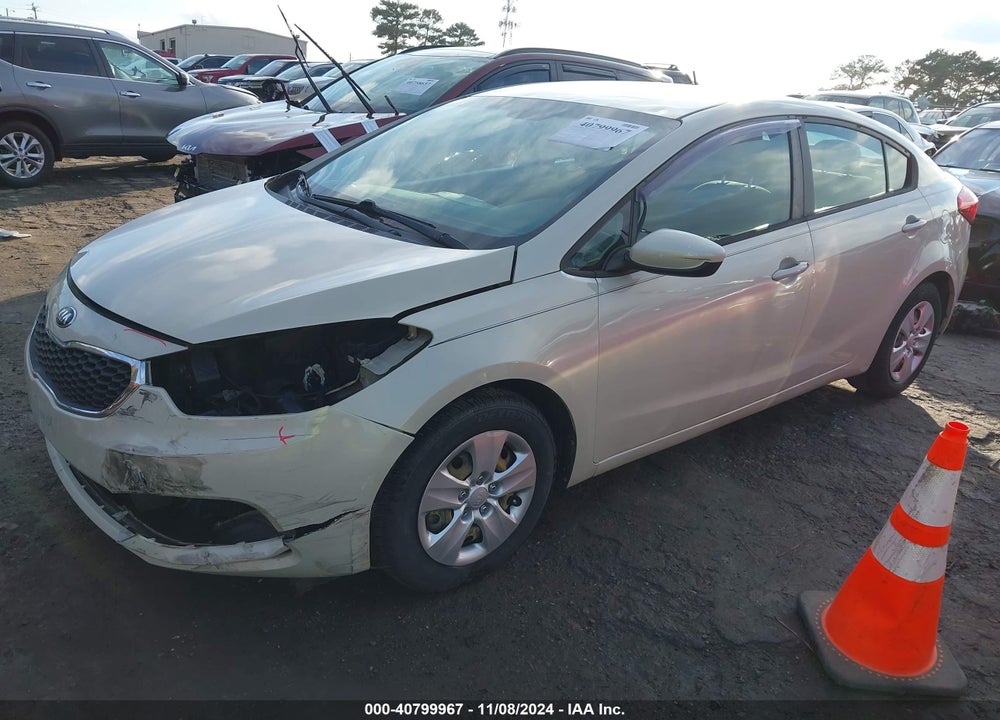 2014 KIA FORTE LX VIN: KNAFK4A6XE5253087