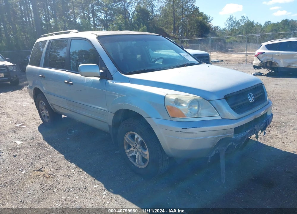 2003 HONDA PILOT EX-L VIN: 2HKYF18553H575970