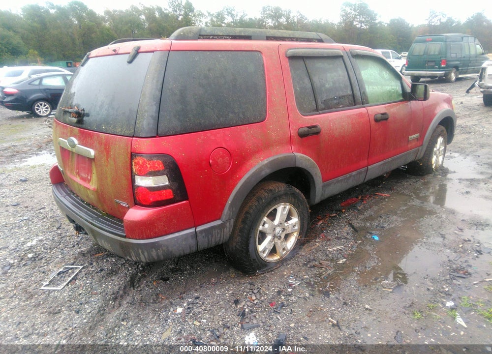 2006 FORD EXPLORER XLT VIN: 1FMEU73E06UB26009