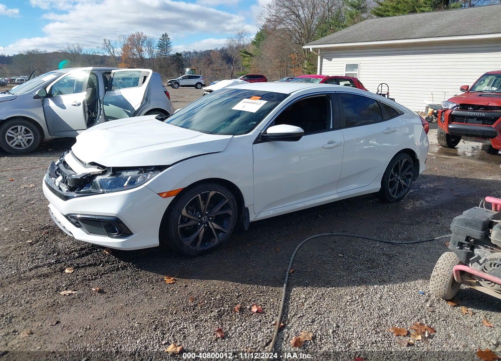 2021 HONDA CIVIC SPORT VIN: 19XFC2F82ME001464