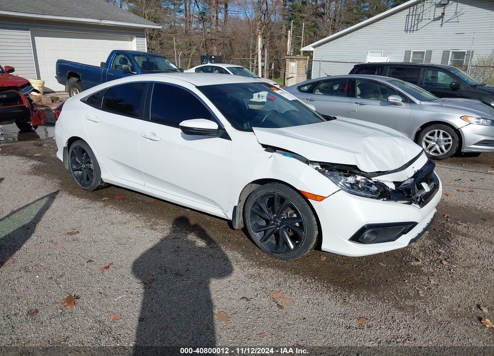 2021 HONDA CIVIC SPORT VIN: 19XFC2F82ME001464