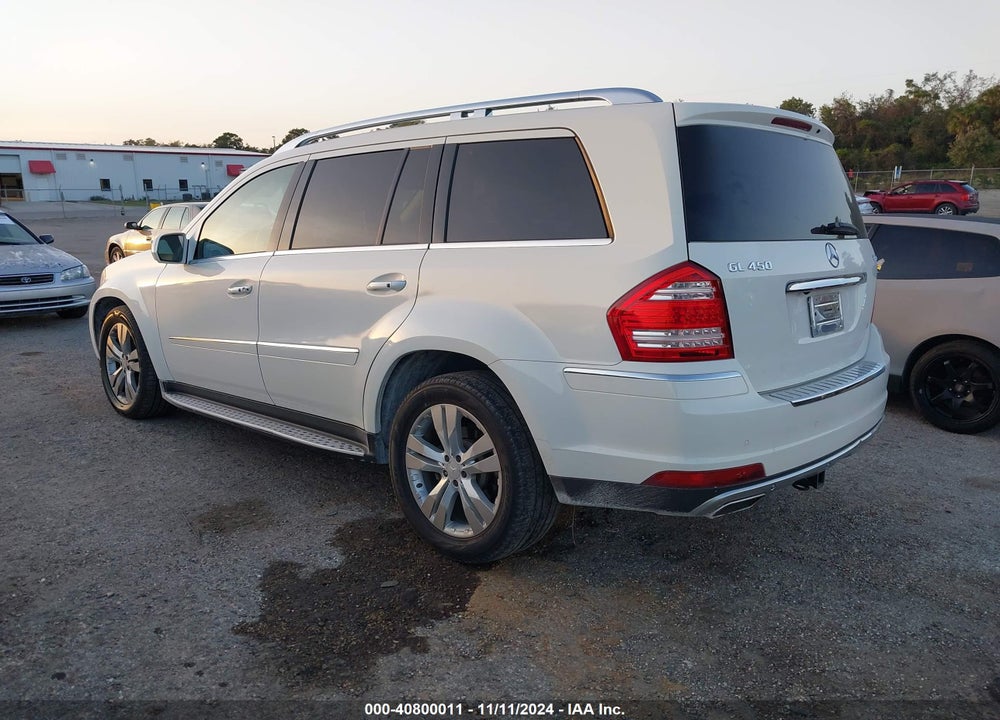 2010 MERCEDES-BENZ GL 450 4MATIC VIN: 4JGBF7BE8AA534167
