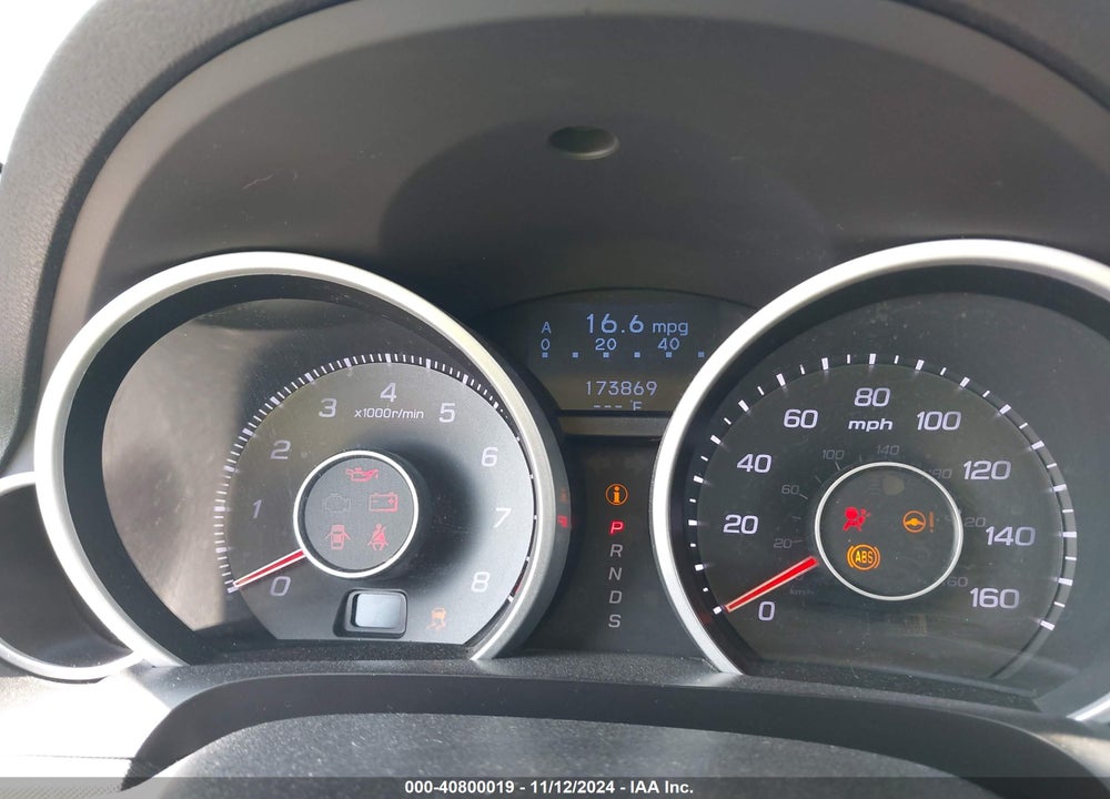 2013 ACURA TL 3.5 VIN: 19UUA8F5XDA015803