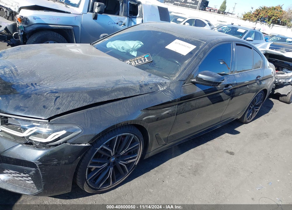 2022 BMW M550 I XDRIVE VIN: WBA13BK07NCJ05013