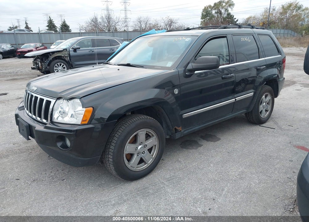 2005 JEEP GRAND CHEROKEE LIMITED VIN: 1J8HR58N55C555661