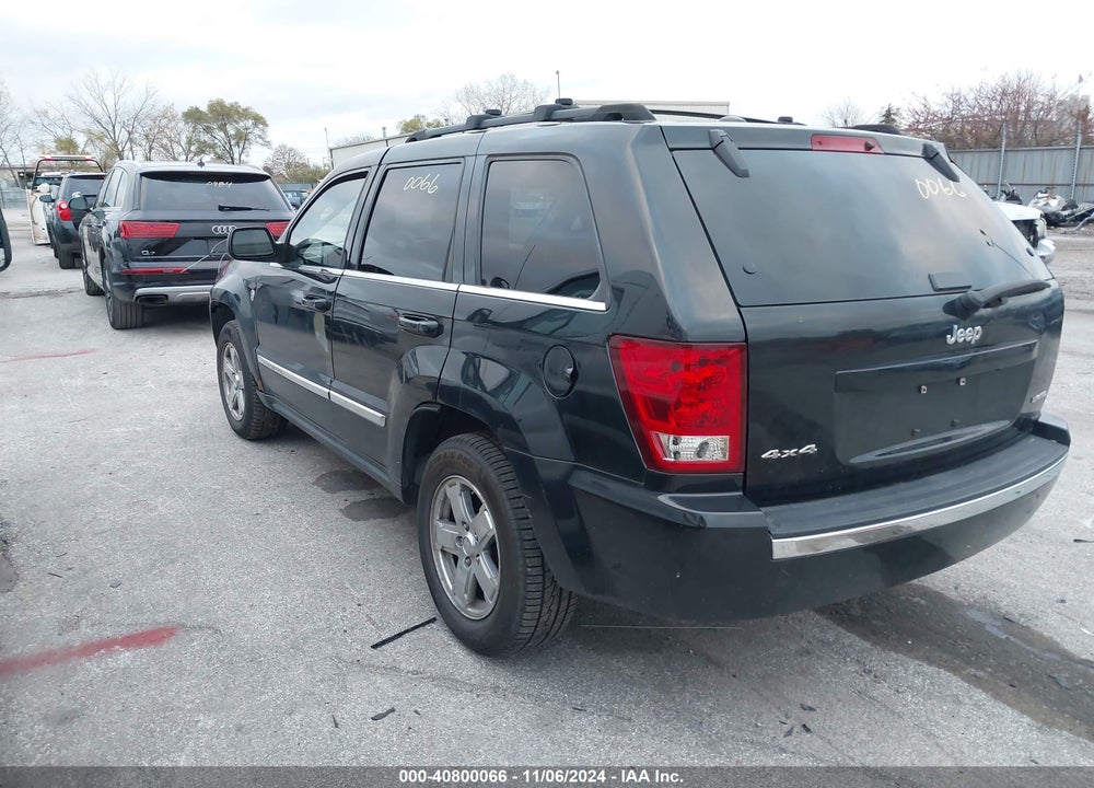 2005 JEEP GRAND CHEROKEE LIMITED VIN: 1J8HR58N55C555661