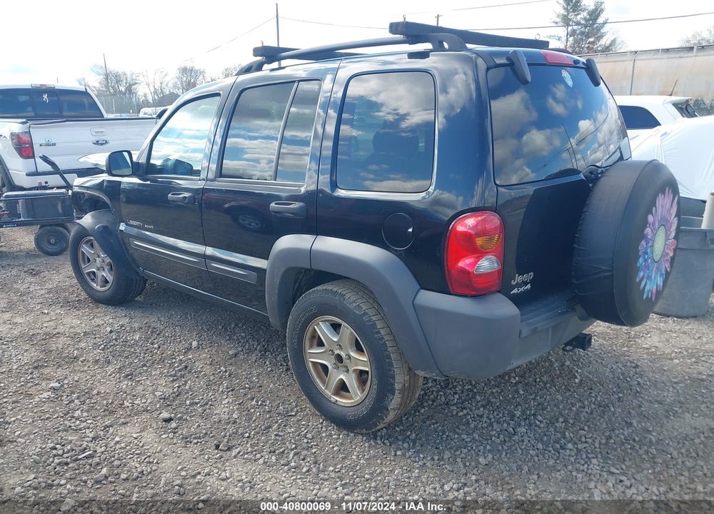 2003 JEEP LIBERTY SPORT VIN: 1J4GL48K53W718092