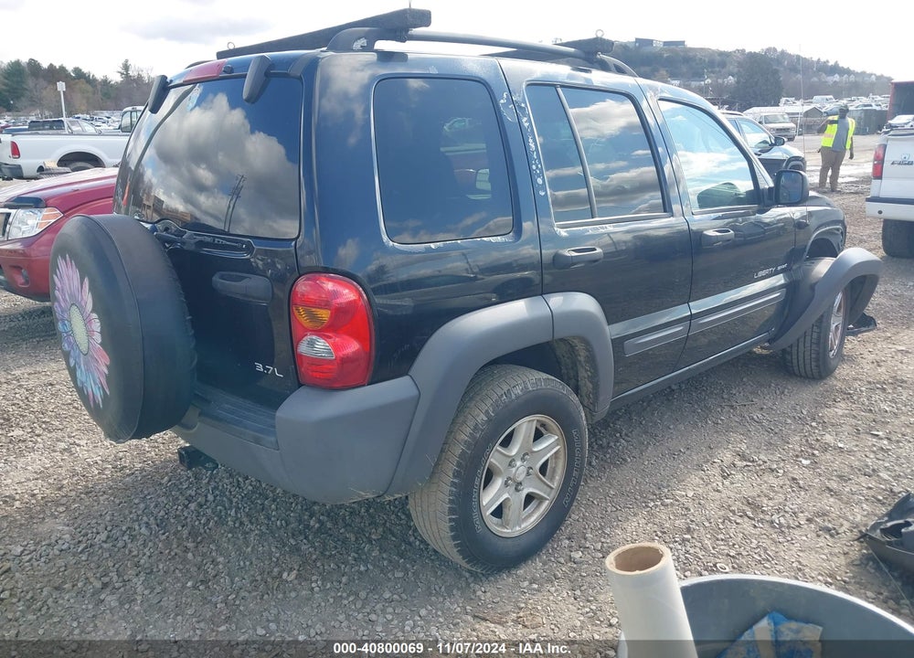2003 JEEP LIBERTY SPORT VIN: 1J4GL48K53W718092