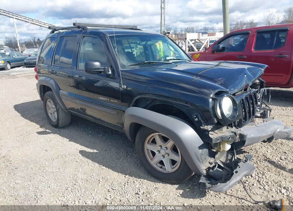 2003 JEEP LIBERTY SPORT VIN: 1J4GL48K53W718092