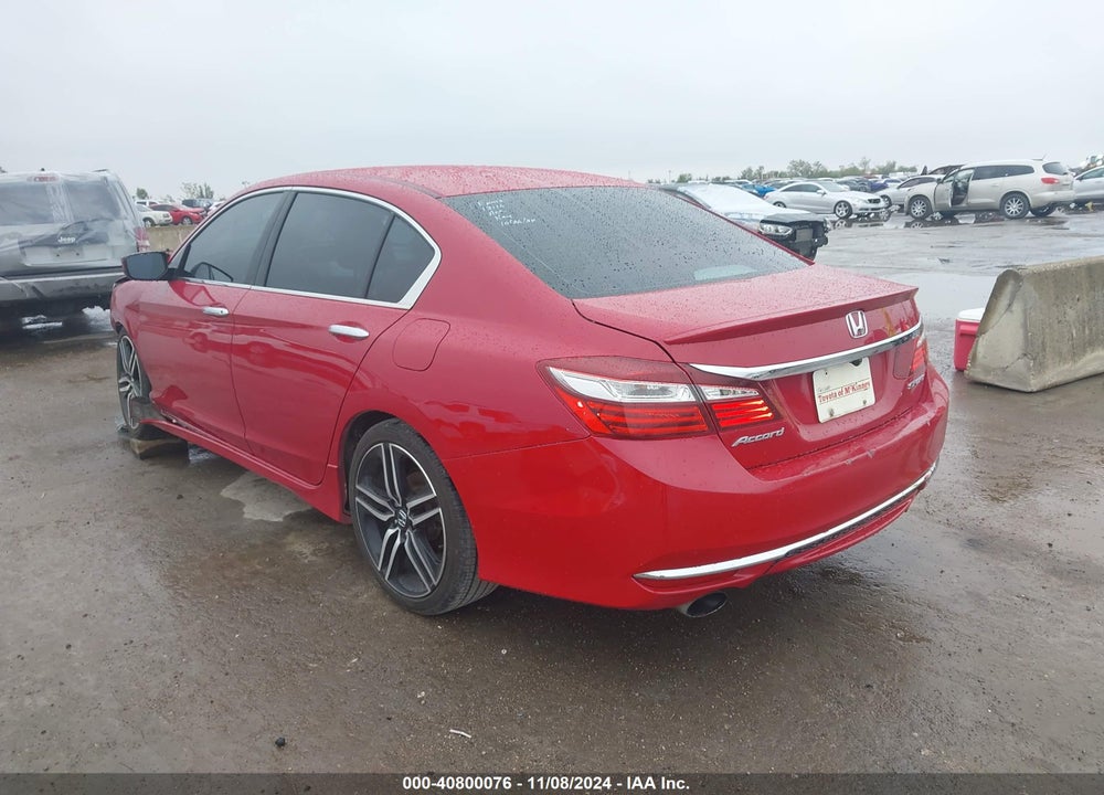 2016 HONDA ACCORD SPORT VIN: 1HGCR2F53GA137098