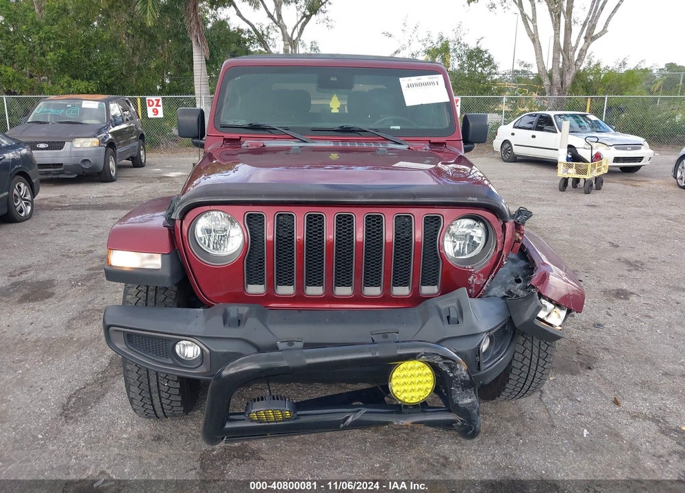 2021 ANGLER JEEP WR 80TH ANNIVERSARY 4X4 VIN: 1C4GJXAN3MW744578